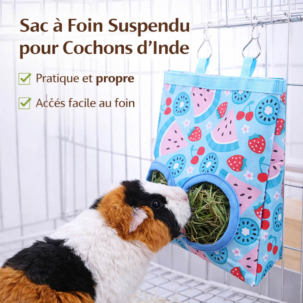 Sac à Foin Suspendu - 2 ou 3 Trous