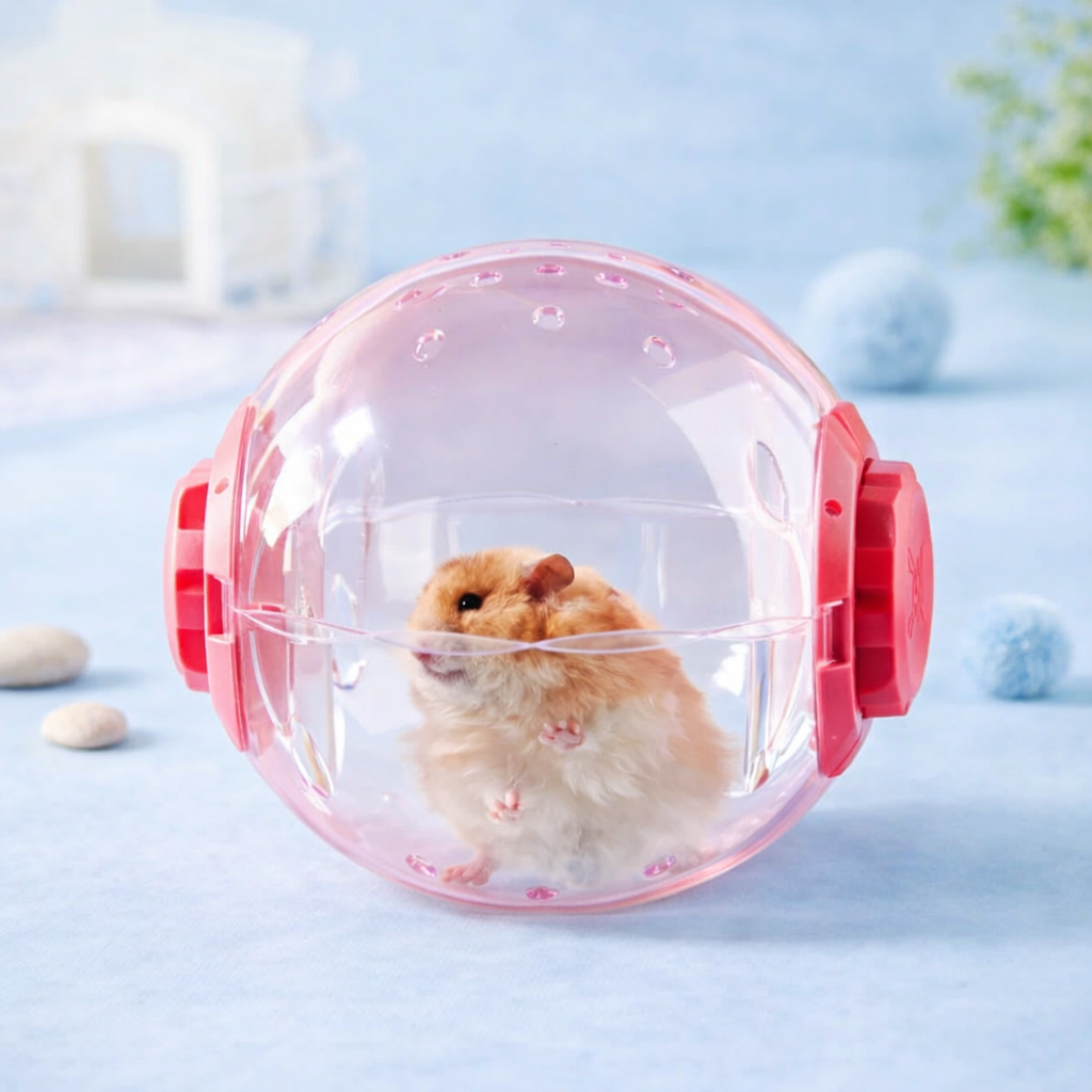 Boule d'Exercice pour Hamster - Transparente et Sécurisée