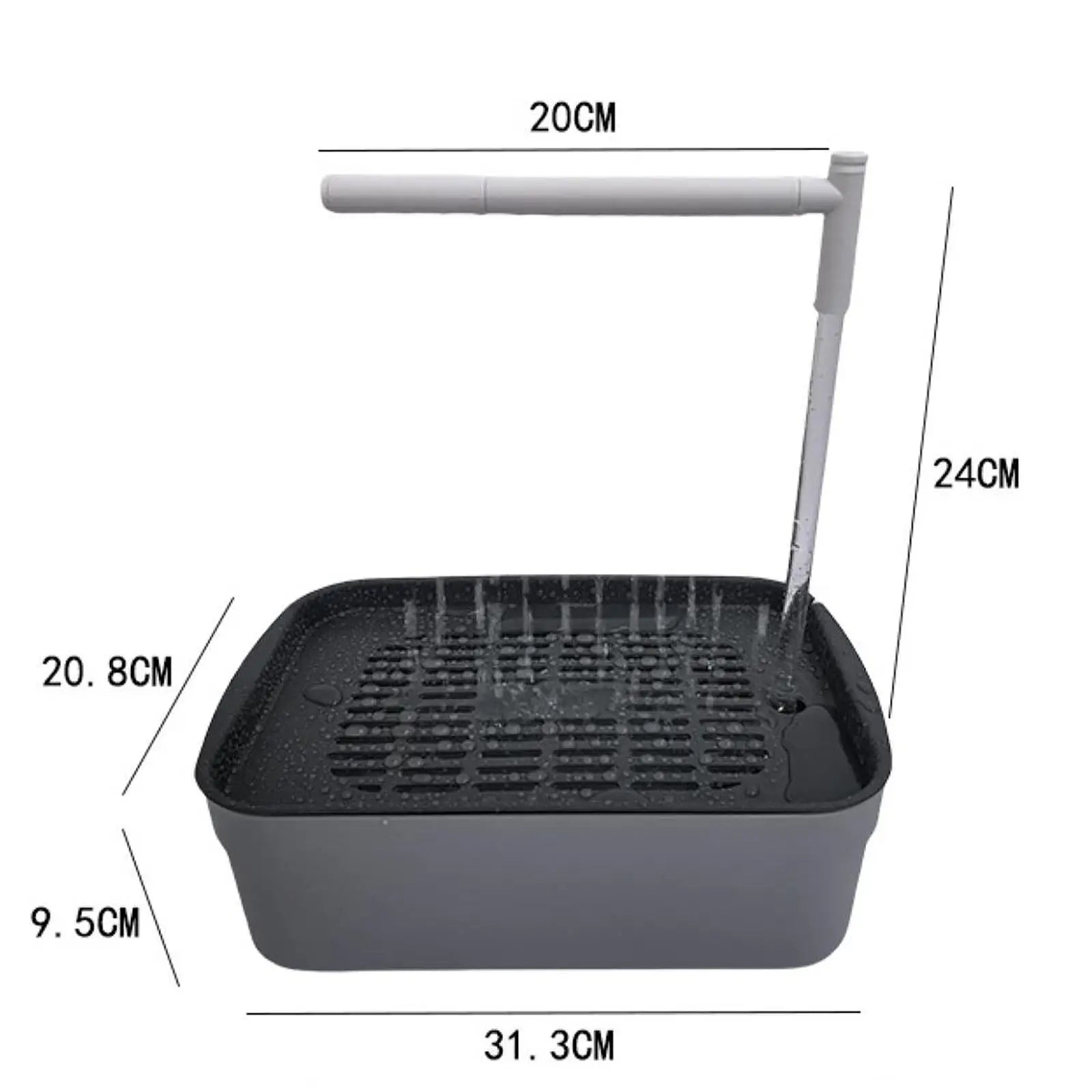 Baignoire Automatique pour Oiseaux - Eau Circulante USB