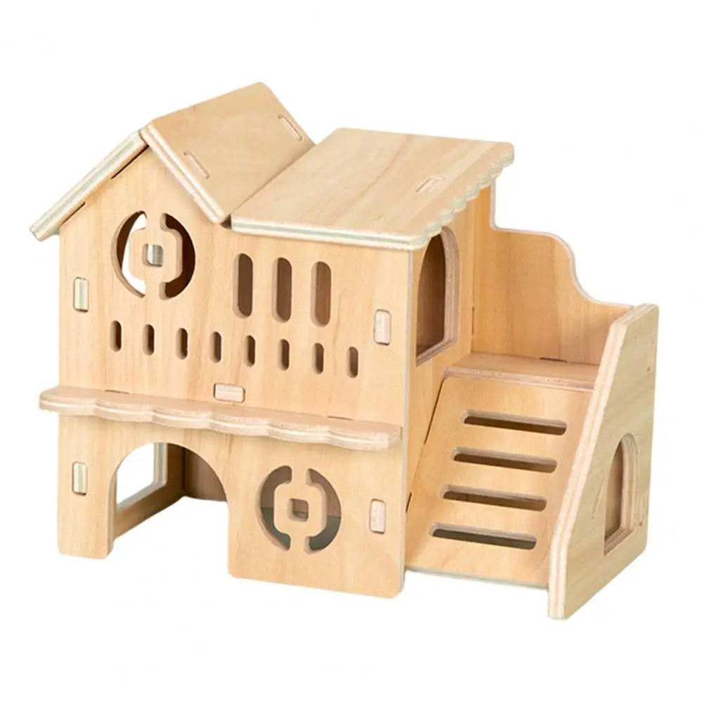 Petite Villa en Bois pour Petit Rongeurs