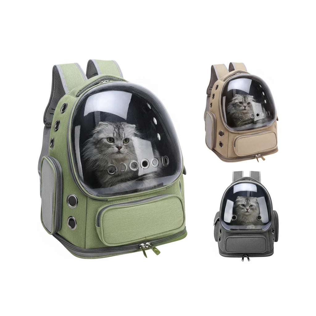 Sac de Transport Transparent pour Chat