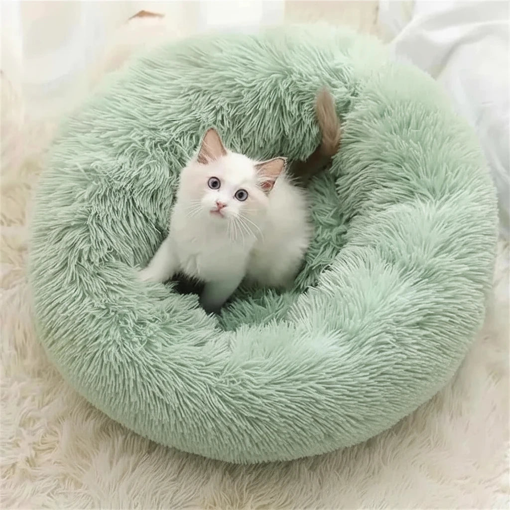 Panier Donut en Peluche - Ultra Doux et Lavable
