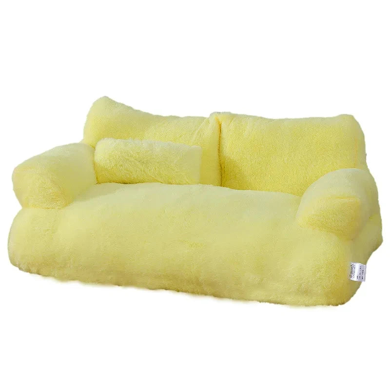 Lit Canapé Luxe - Nid Chaud en Peluche