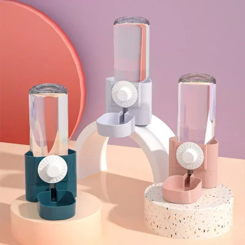Abreuvoir pour petit animaux - Fixation Cage avec Bille Anti-Goutte