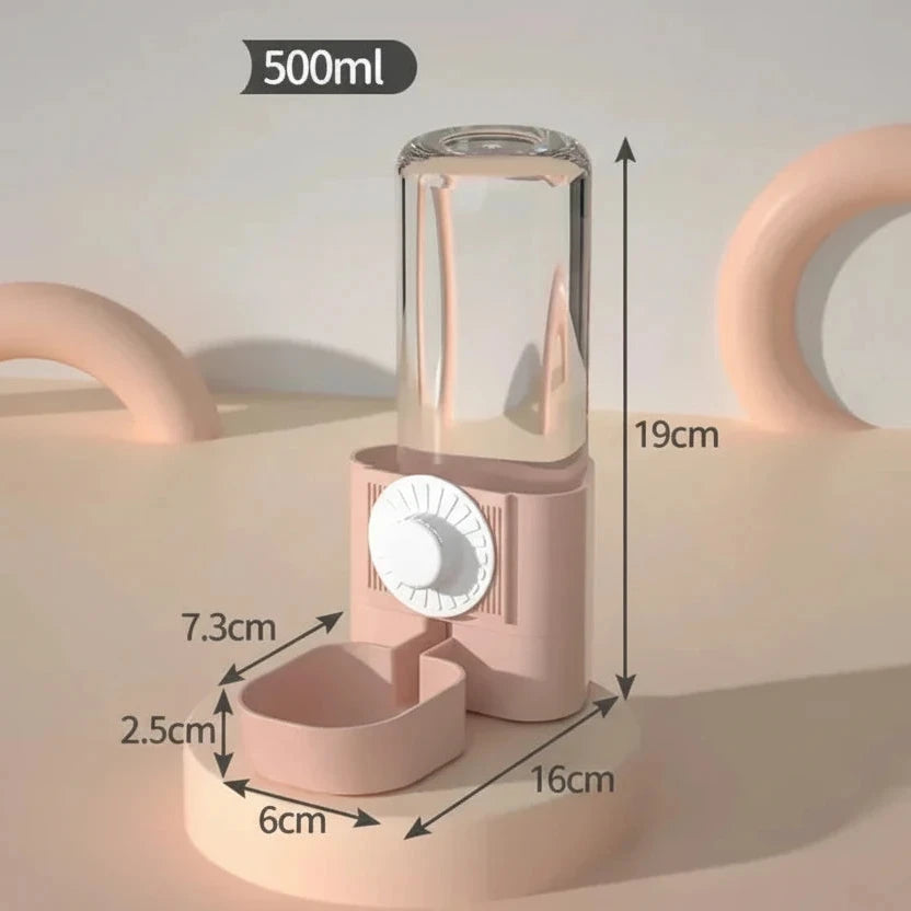 Abreuvoir pour petit animaux - Fixation Cage avec Bille Anti-Goutte