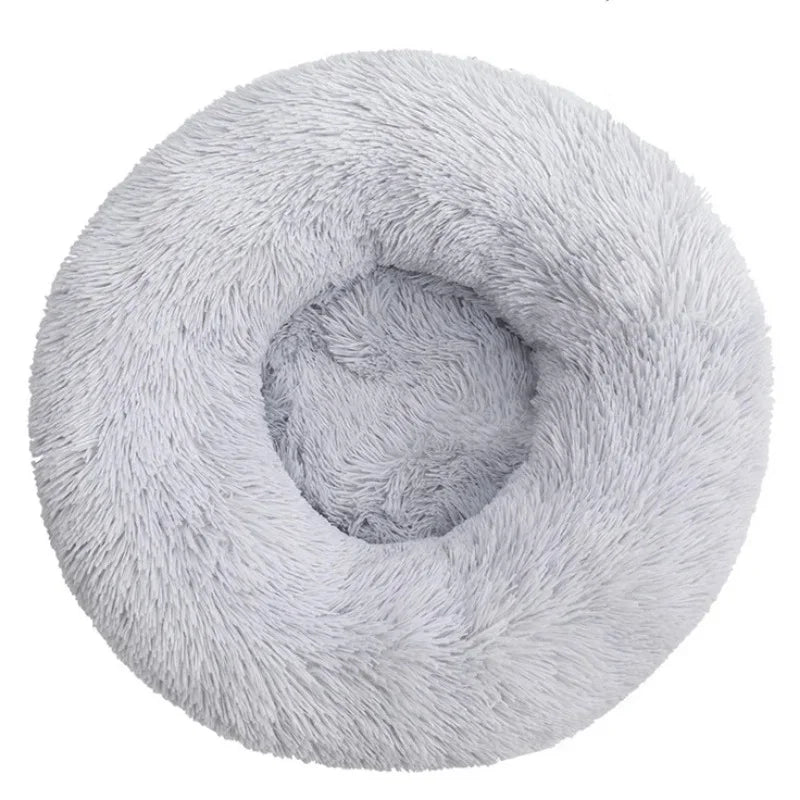Lit Rond Douillet pour Chien et Chat – 6 Tailles (40 à 90 cm)