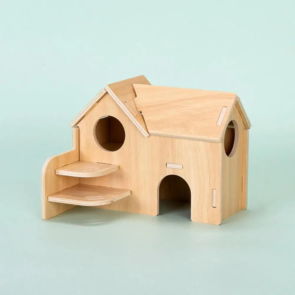 Petite Villa en Bois pour Petit Rongeurs