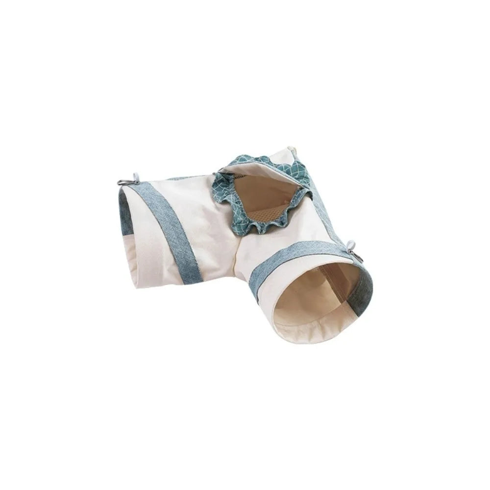 Tunnel de Jeu pour Petits Animaux - Flexible et Lavable