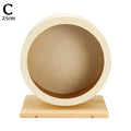 Roue d'Exercice Silencieuse en Bois pour Hamster