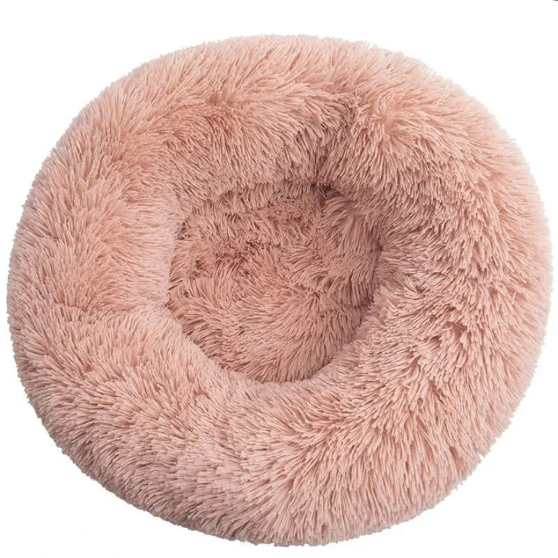 Lit Rond Douillet pour Chien et Chat – 6 Tailles (40 à 90 cm)