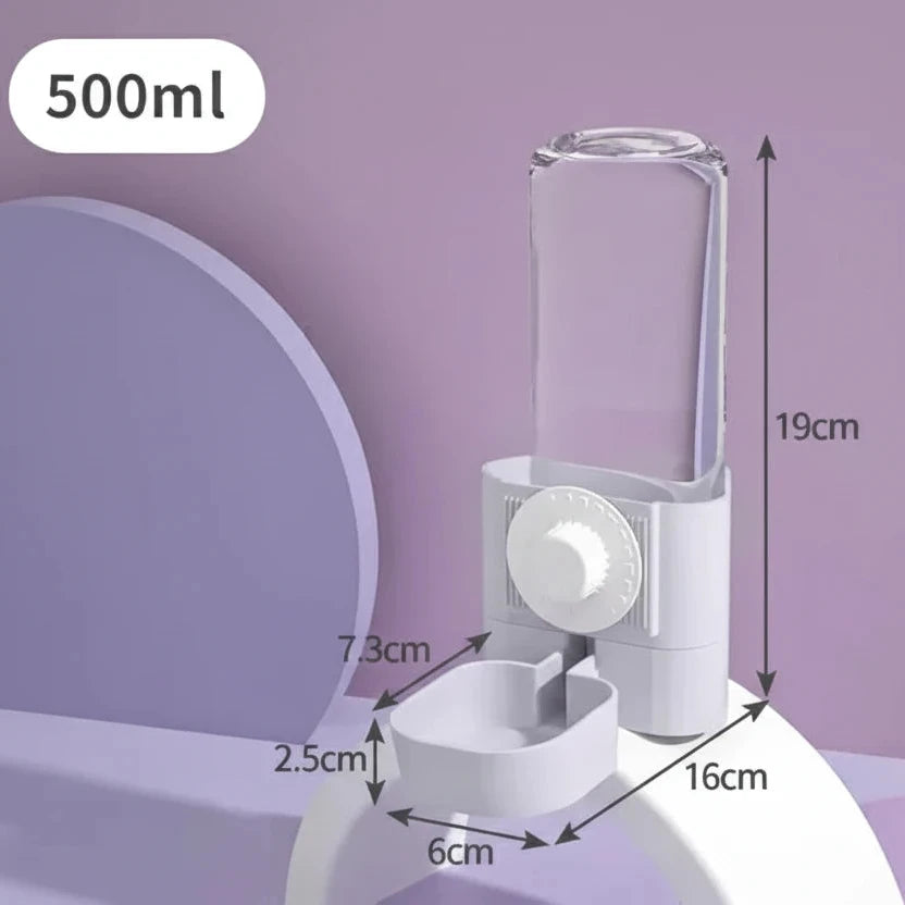 Abreuvoir pour petit animaux - Fixation Cage avec Bille Anti-Goutte