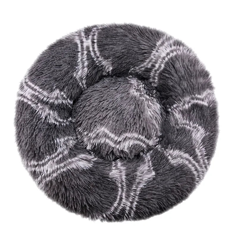 Lit Rond Douillet pour Chien et Chat – 6 Tailles (40 à 90 cm)