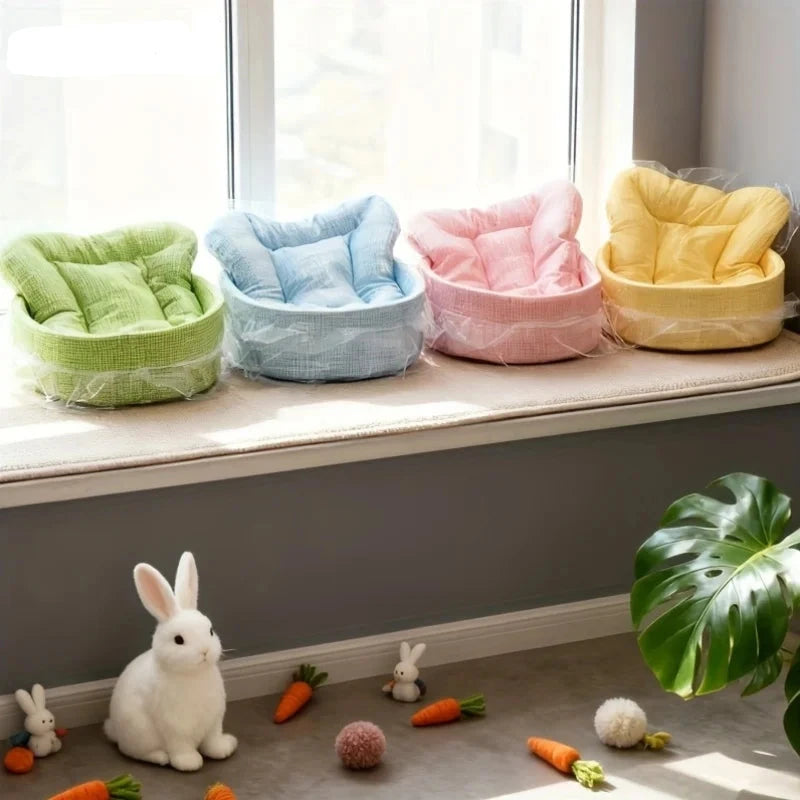 Lit Princesse en Peluche - Nid Douillet avec Dentelle