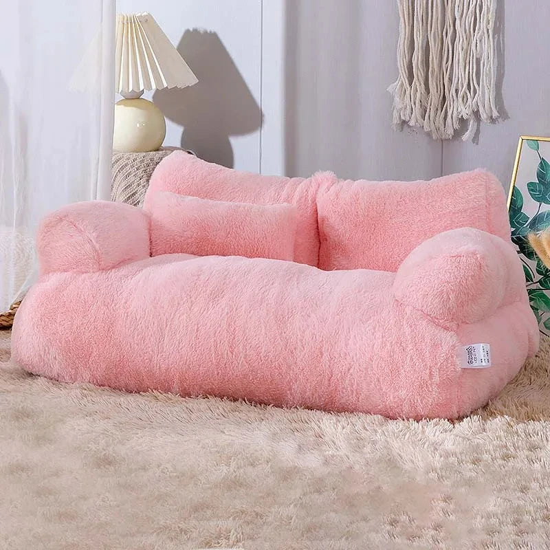 Lit Canapé Luxe - Nid Chaud en Peluche