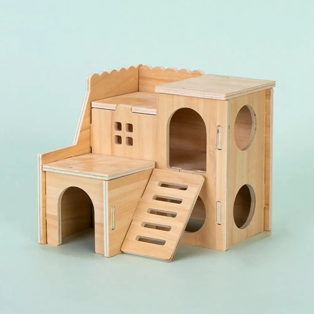 Petite Villa en Bois pour Petit Rongeurs