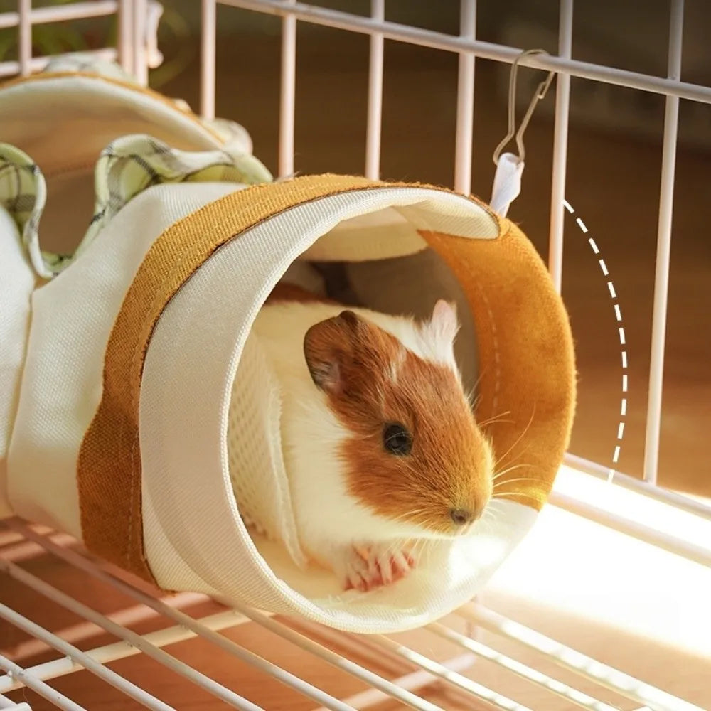 Tunnel de Jeu pour Petits Animaux - Flexible et Lavable