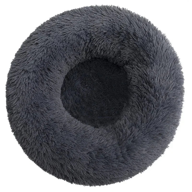 Lit Rond Douillet pour Chien et Chat – 6 Tailles (40 à 90 cm)