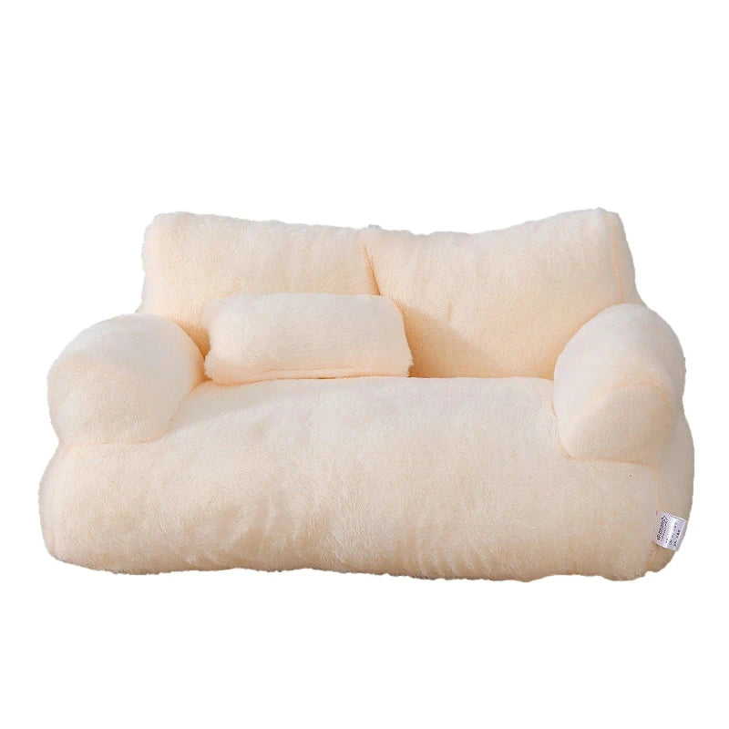 Lit Canapé Luxe - Nid Chaud en Peluche