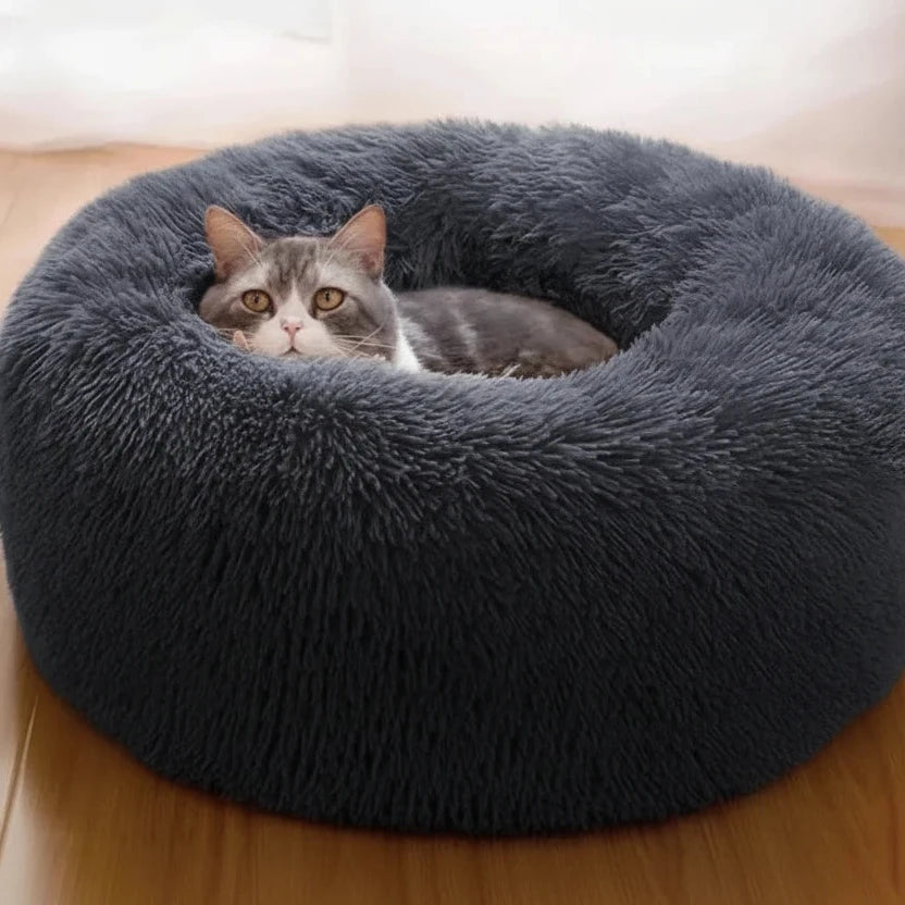 Panier Donut en Peluche - Ultra Doux et Lavable