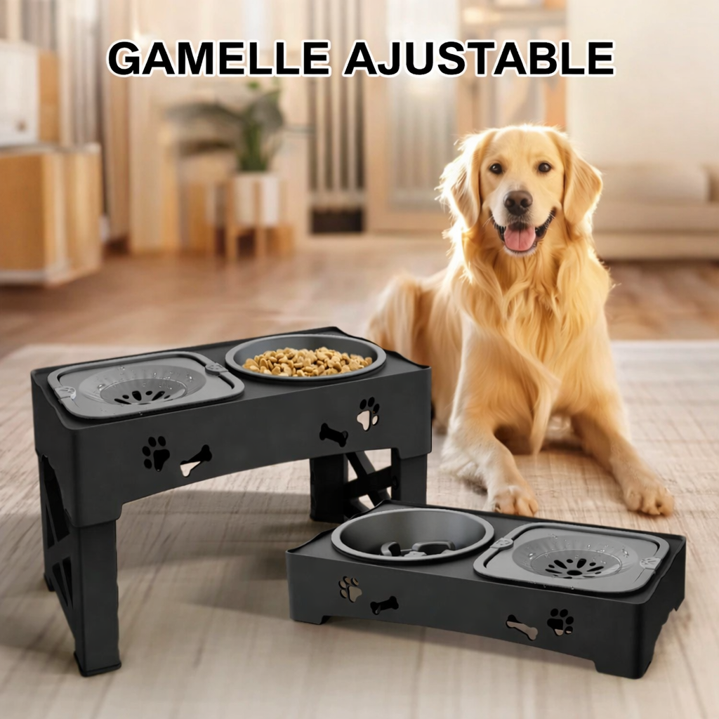 Gamelle Ralentisseur Hauteur Ajustable
