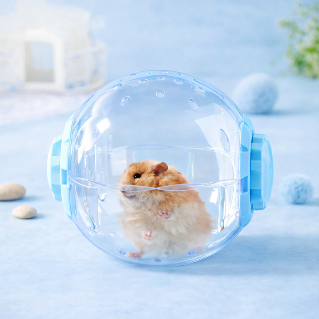 Boule d'Exercice pour Hamster - Transparente et Sécurisée
