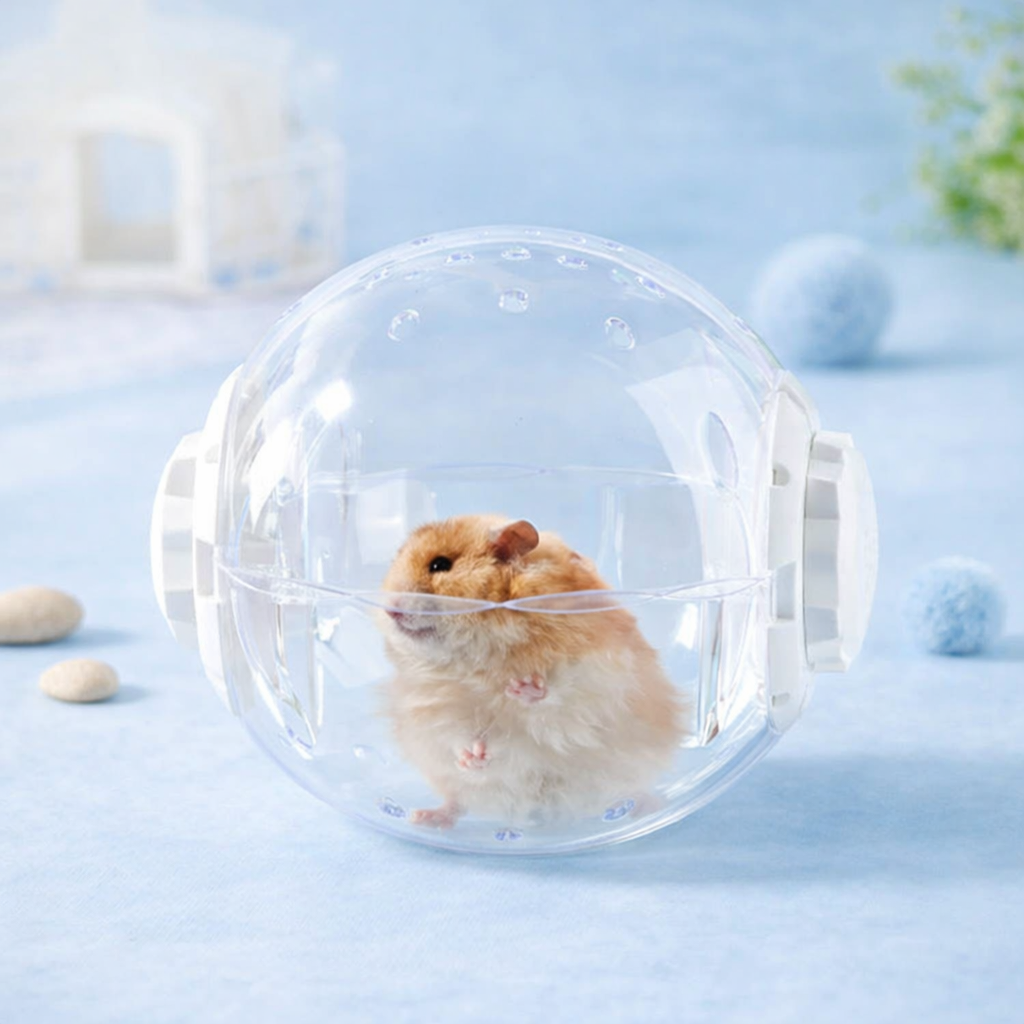 Boule d'Exercice pour Hamster - Transparente et Sécurisée