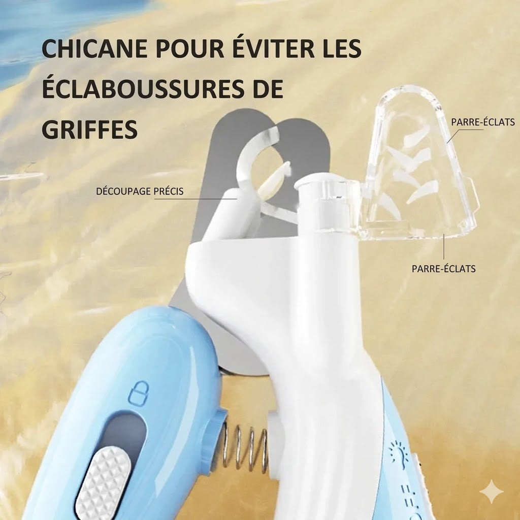 Coupe-Ongles Professionnel avec Lumière LED